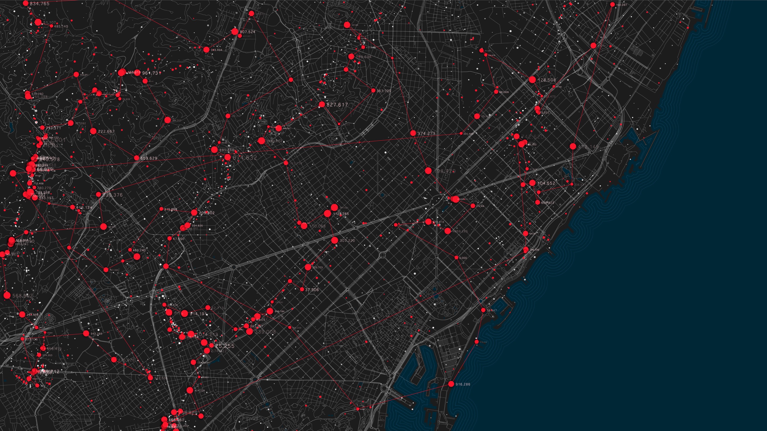 Live incident map